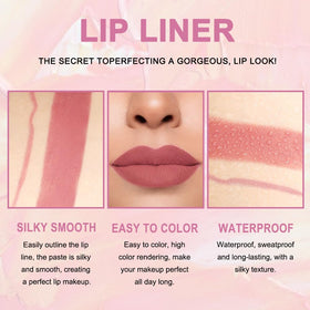 Kaely lipstick showing matte velvet finish on lips