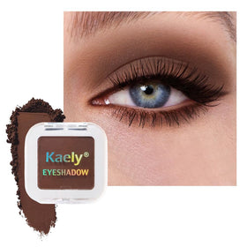 Kaely Pressed Single Eyeshadow Coffee Matte front view