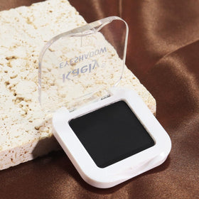 Kaely Pressed Single Eyeshadow in makeup setup