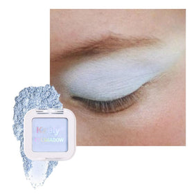 Kaely Pressed Single Eyeshadow light blue matte front view