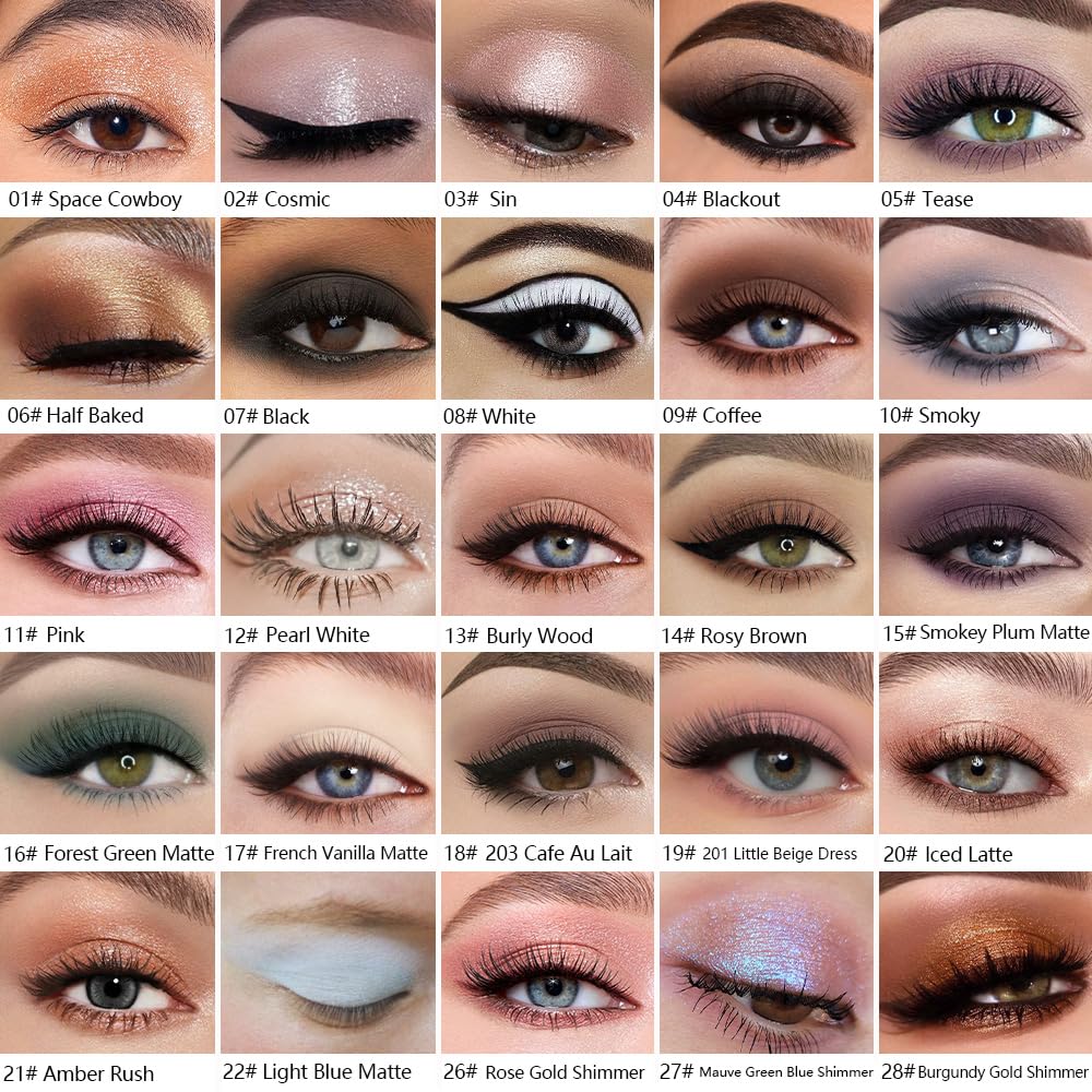 Kaely Pressed Single Eyeshadow with applicator