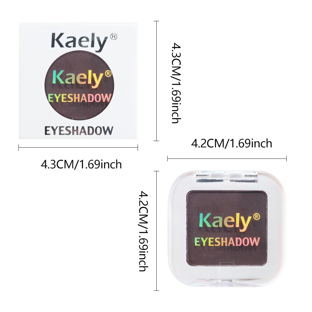 Kaely Smokey Plum Single Eyeshadow in makeup kit