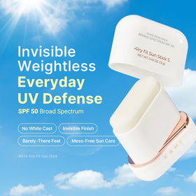KAHI Airy Fit Sun Stick SPF 50+ side view