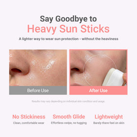 KAHI Airy Fit Sun Stick SPF 50+ texture close-up