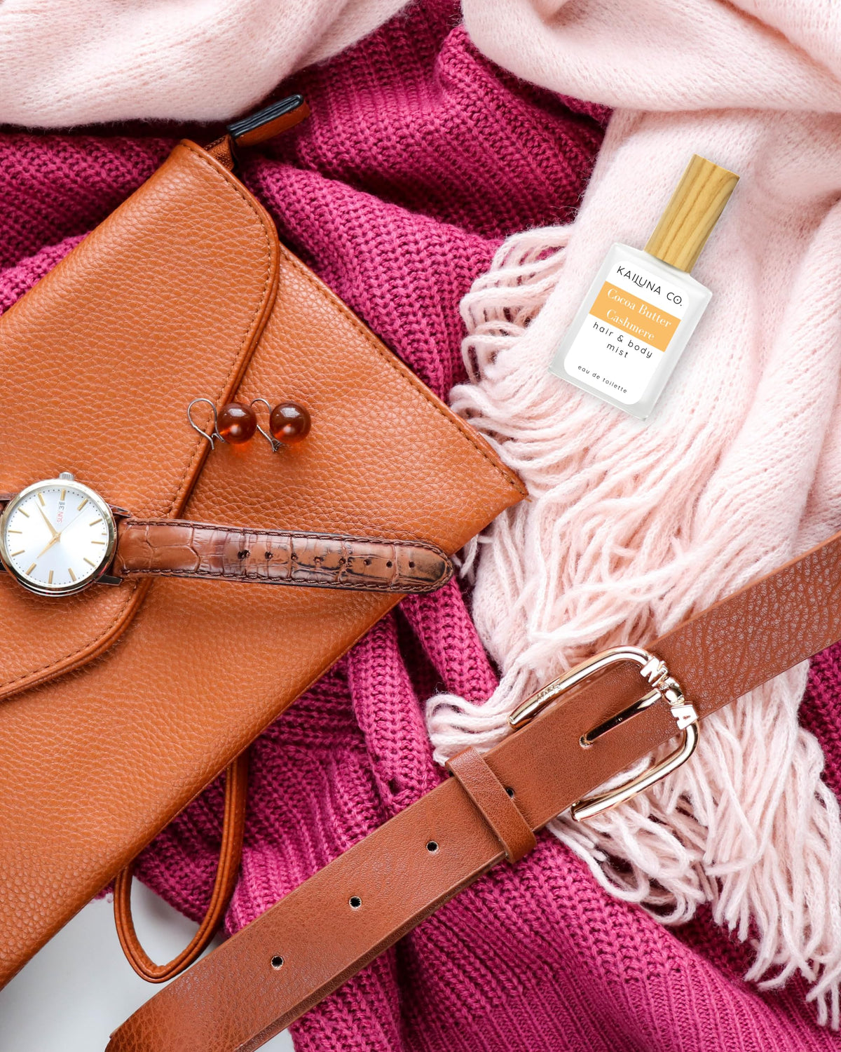 Kailuna Co. Cocoa Butter Cashmere Hair & Body Mist close-up
