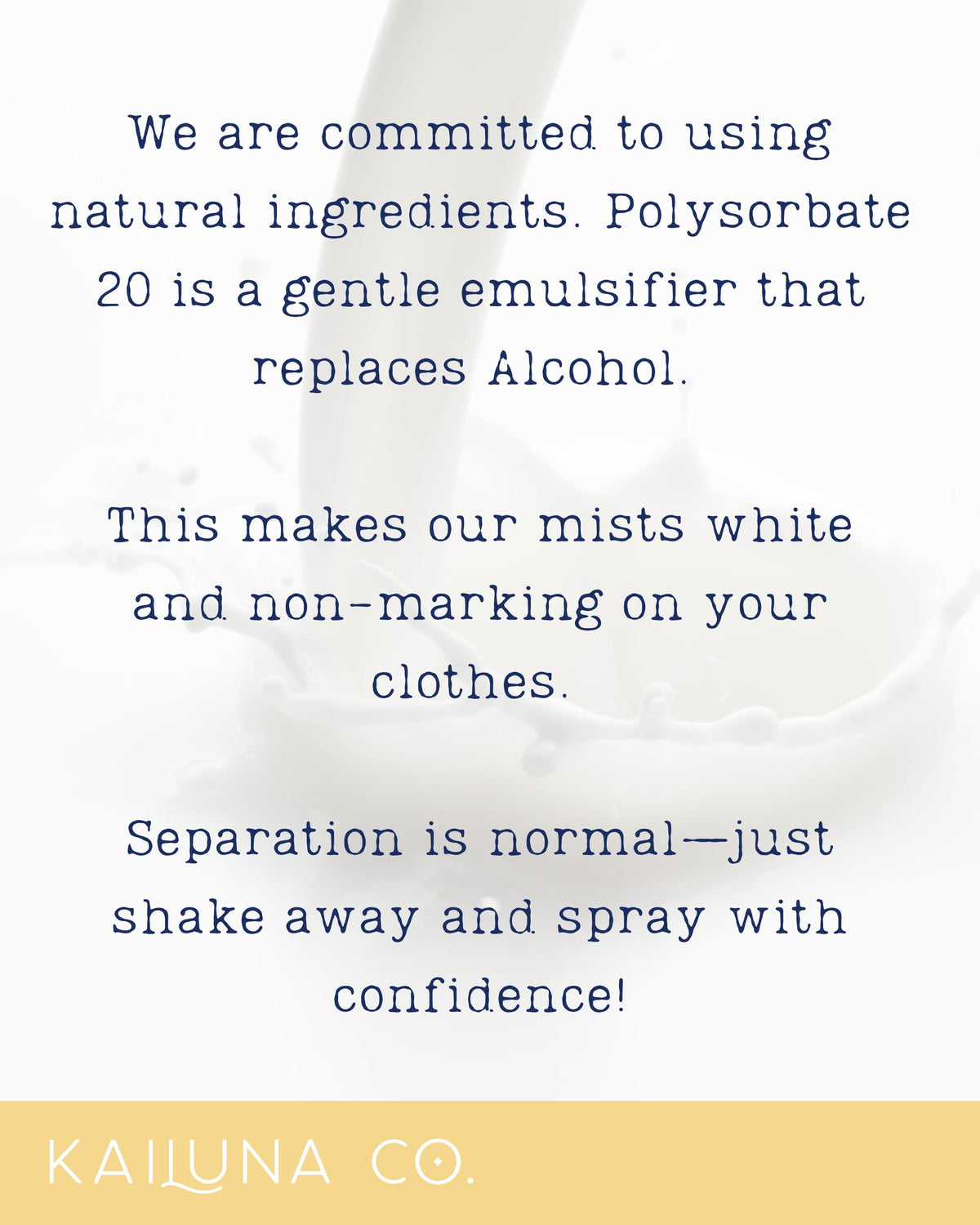 Kailuna Co. Honeysuckle Essential Oil Hair & Body Mist close-up of spray nozzle