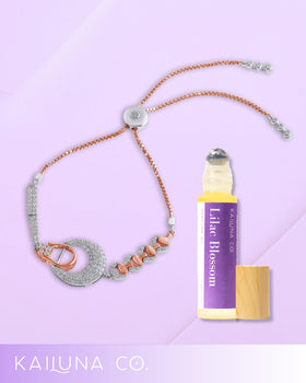 Kailuna Co. Lilac Blossom Essential Oil Perfume Roll On close-up of rollerball