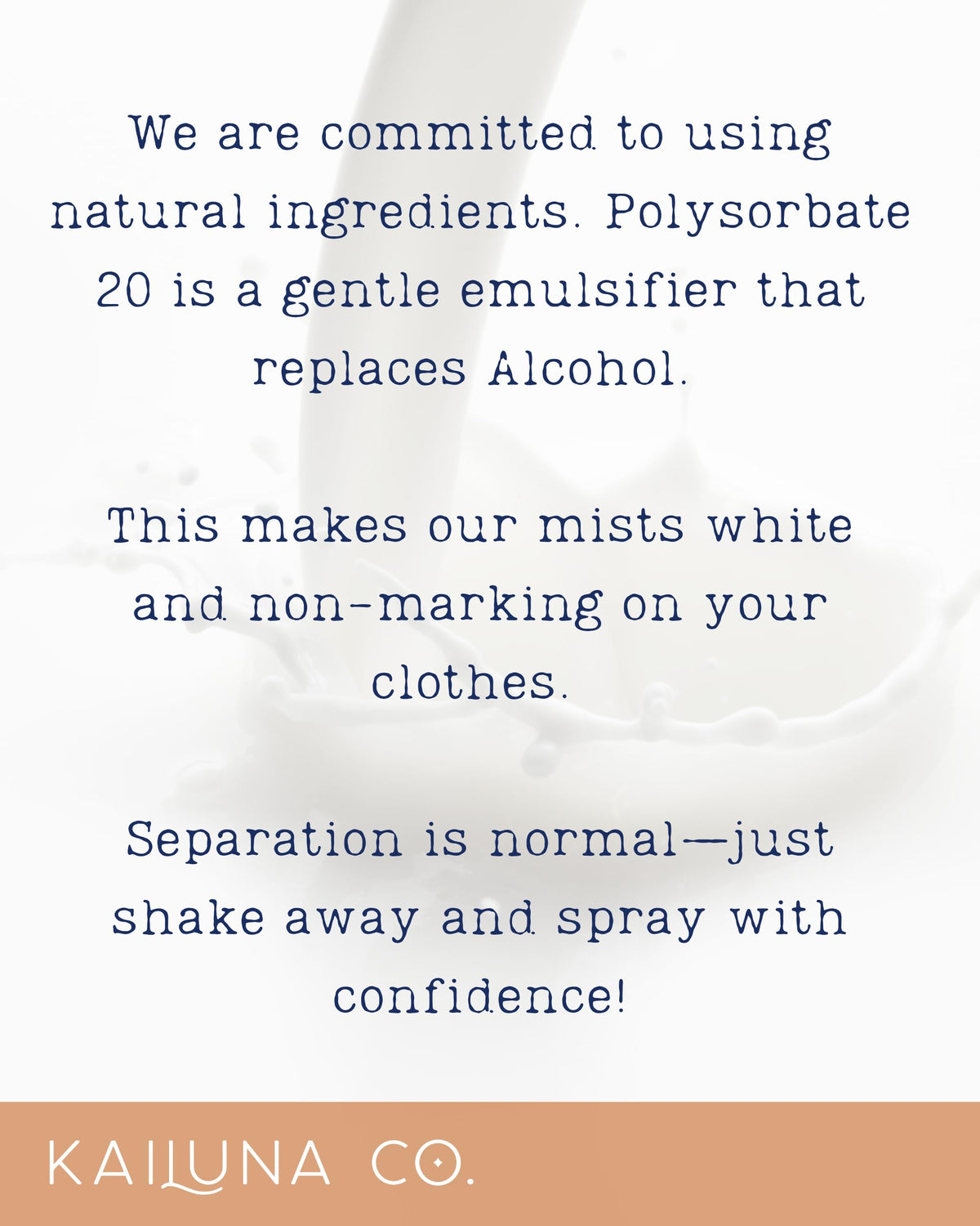 Kailuna Co. Orange Patchouli Hair & Body Mist gift presentation