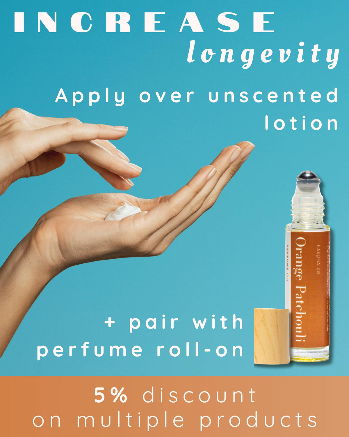 Kailuna Co. Orange Patchouli Hair & Body Mist in lifestyle setting