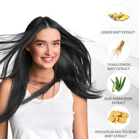 KAISASA Black Hair Dye Shampoo 3-in-1 application process