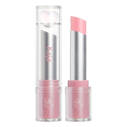 Kaja Juicy Glass Lip Balm front view in Lychee Spritzer