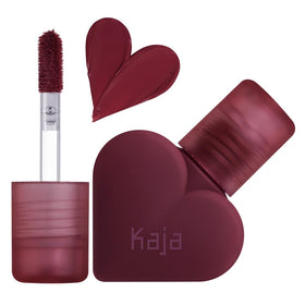 Kaja Lip Mousse Love Swipe 01 Call Me heart-shaped packaging front view