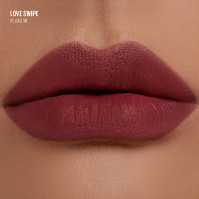 Kaja Lip Mousse Love Swipe 01 Call Me side view