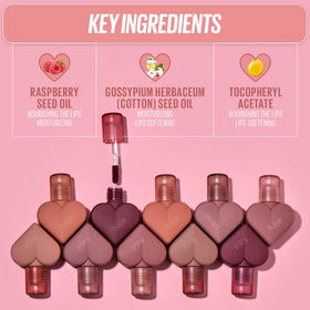 Kaja Lip Mousse Love Swipe 02 Sweet Softie in a makeup bag
