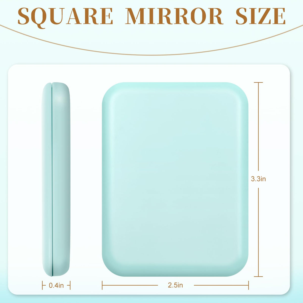 Kakuje Compact Mirror packaging