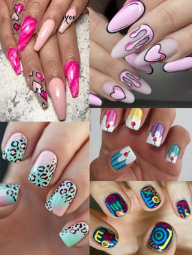 Kalolary nail art pens set packaging front view
