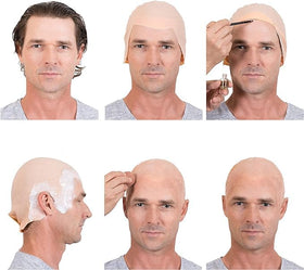 Kangaroo Bald Cap on a mannequin head showing fit