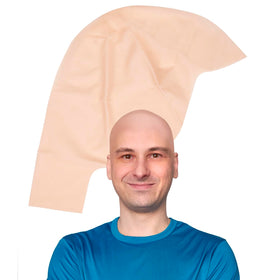 Kangaroo Realistic Beige Latex Bald Cap front view