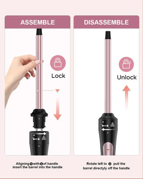 Karrong curling wand with tangle-free cable