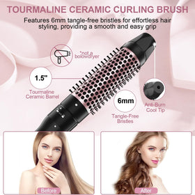 Karrong Thermal Brush in velvet pouch for travel