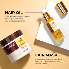 Karseell Collagen Hair Mask texture on hand