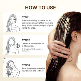Karseell Collagen Hair Mask with hair care products