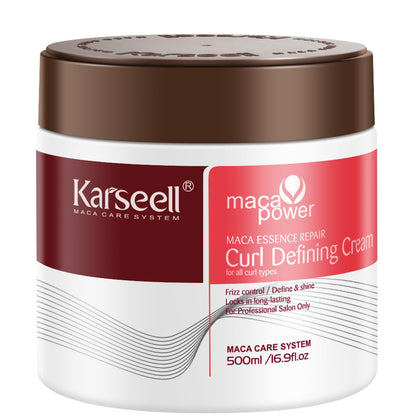Karseell Curl Defining Cream 16.9 oz front view with jar design