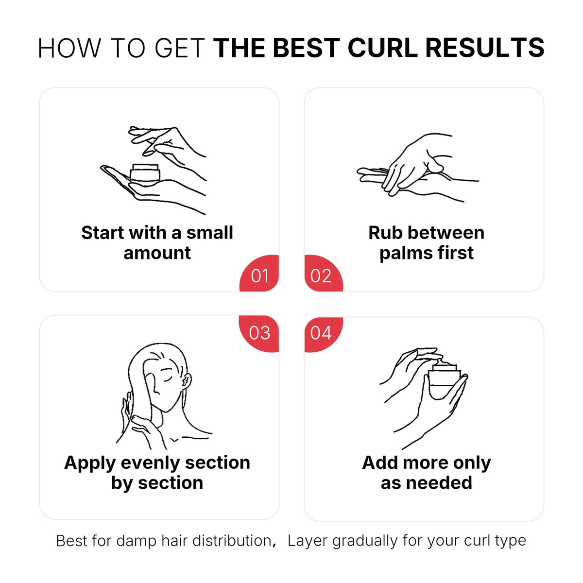 Karseell Curl Defining Cream 16.9 oz ingredients list close-up