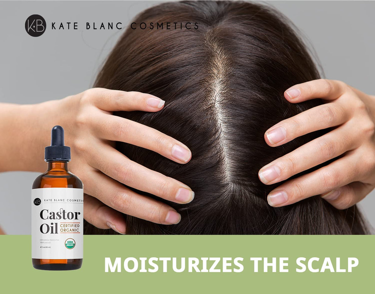 Kate Blanc Cosmetics Organic Castor Oil for lashes and brows