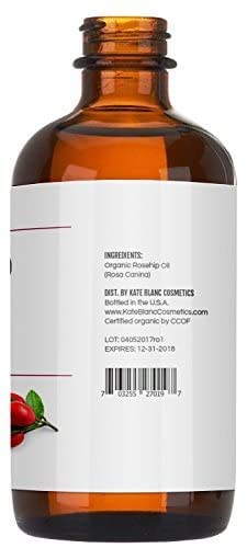 Kate Blanc Rosehip Oil with fresh rose hips