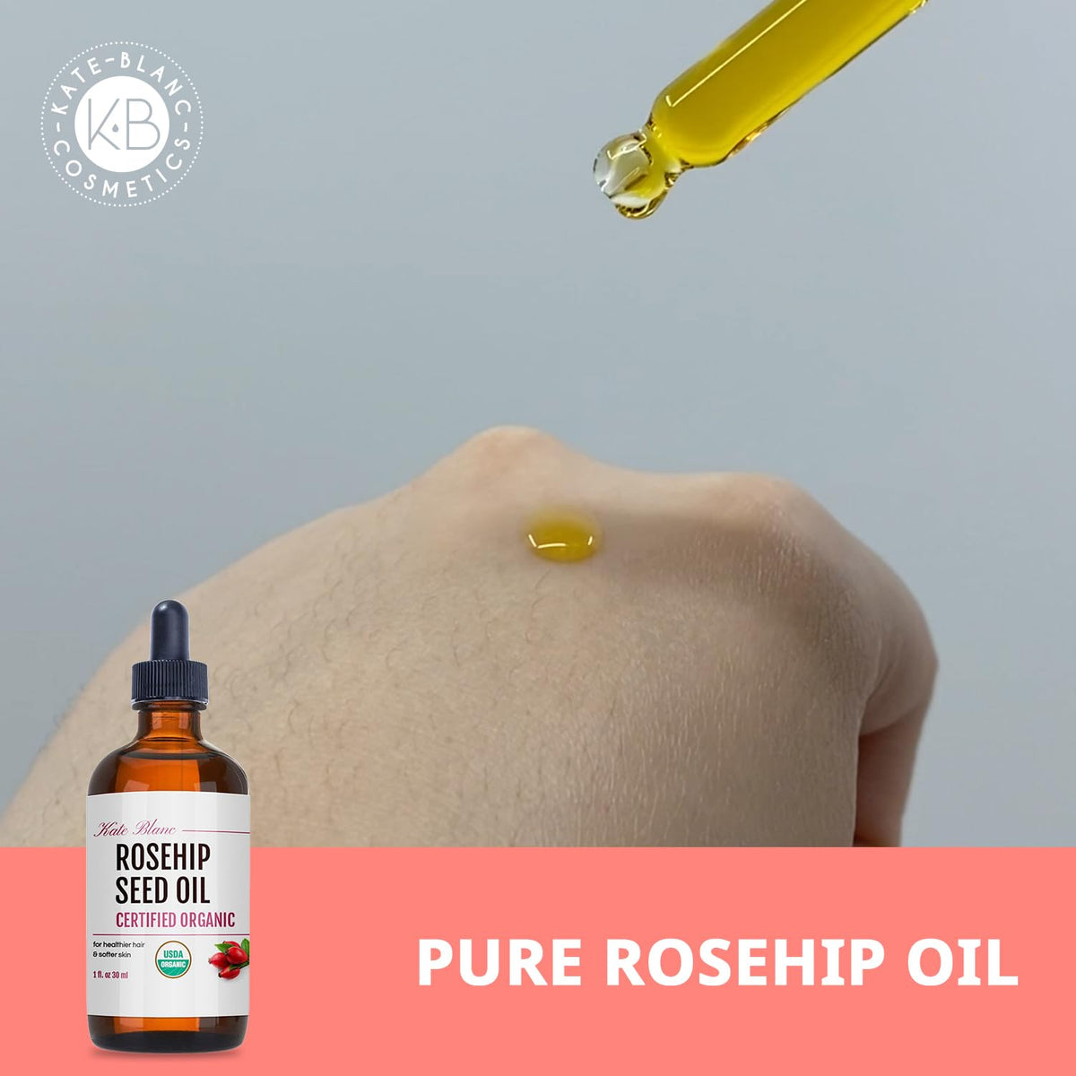 Kate Blanc Rosehip Seed Oil in a skincare routine