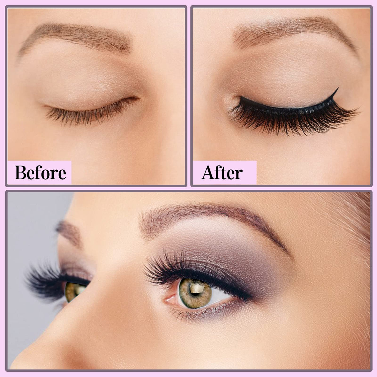 KATGE tweezers included in the magnetic eyelashes kit