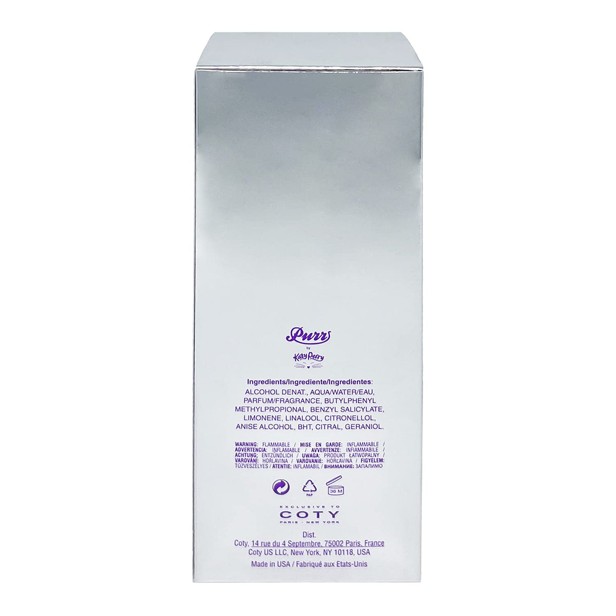 Katy Perry Purr Eau De Parfum Spray 3.4 oz side view