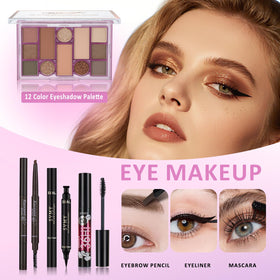 KAVCENT Eyebrow pencil and eyeliner close-up