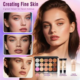 KAVCENT mascara and lip gloss included in the set