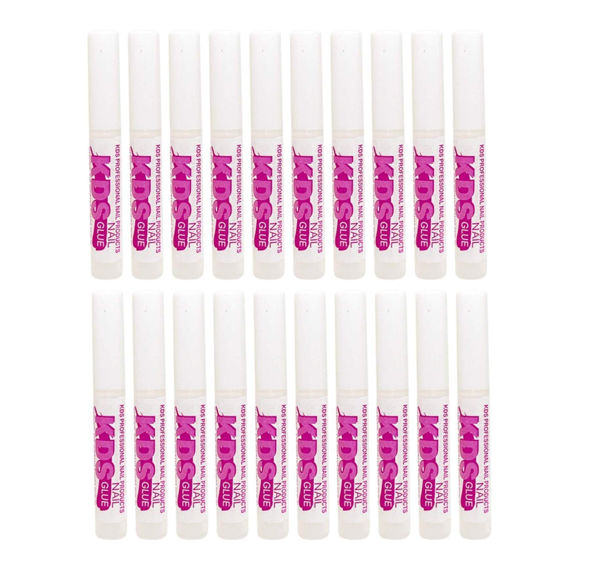 KDS Nail Glue 20 Pack with strong adhesive for false nails