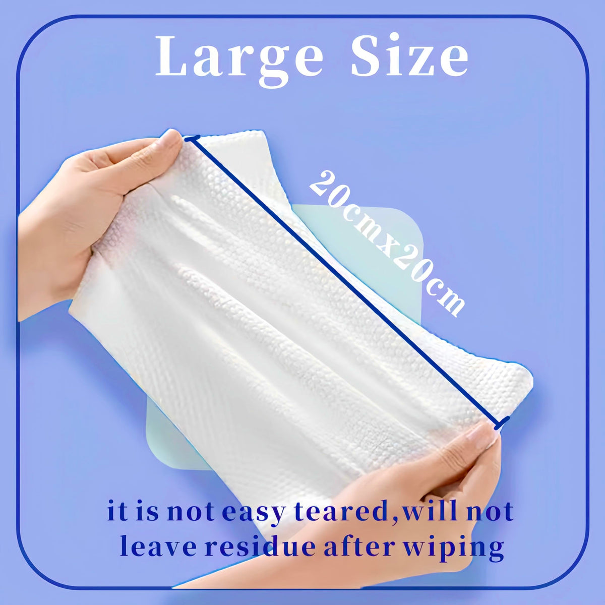 KeeiZoes Disposable Face Towels pop-up design