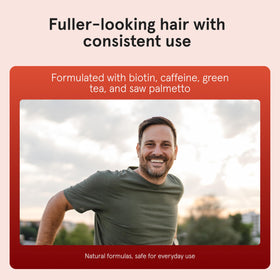 Keeps Thickening Conditioner for Men with ingredients list
