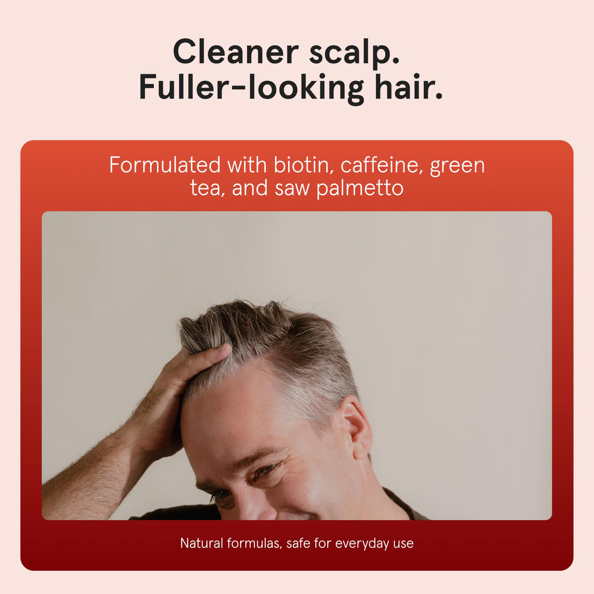 Keeps Thickening Shampoo application on wet hair