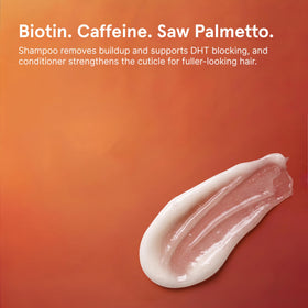 Keeps Thickening Shampoo application on wet hair