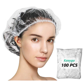 Keeygo Disposable Shower Caps pack front view