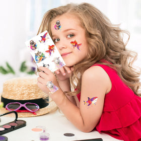 Keikihipa temporary tattoos packaging with 36 sheets
