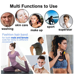 KELUBATU headband worn during a fitness activity