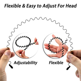 KELUBATU Metal Headband in use during workout