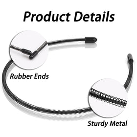 KELUBATU Metal Headband pack with three unique designs