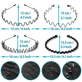 KELUBATU Metal Headband worn in a casual setting