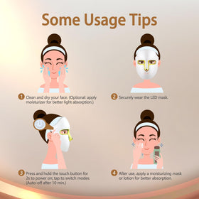 Kelyoo Red Light Therapy Mask lifestyle scene