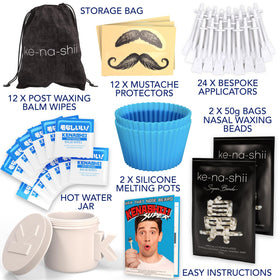 KENASHII Super Nose Waxing Kit storage bag