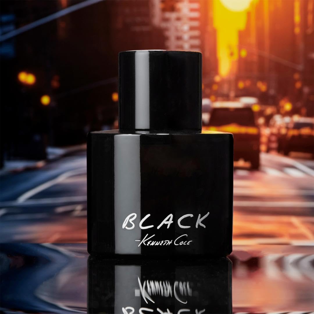 Kenneth Cole Black Eau de Toilette bottle side view