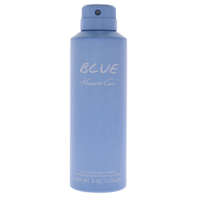 Kenneth Cole New York Blue Body Spray for Men front view, 6 Fl. Oz.